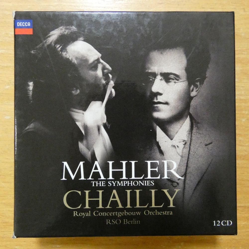 41097779;[12CDBOX/. record ]CHAILLY / MAHLER:THE SYMPHONIES