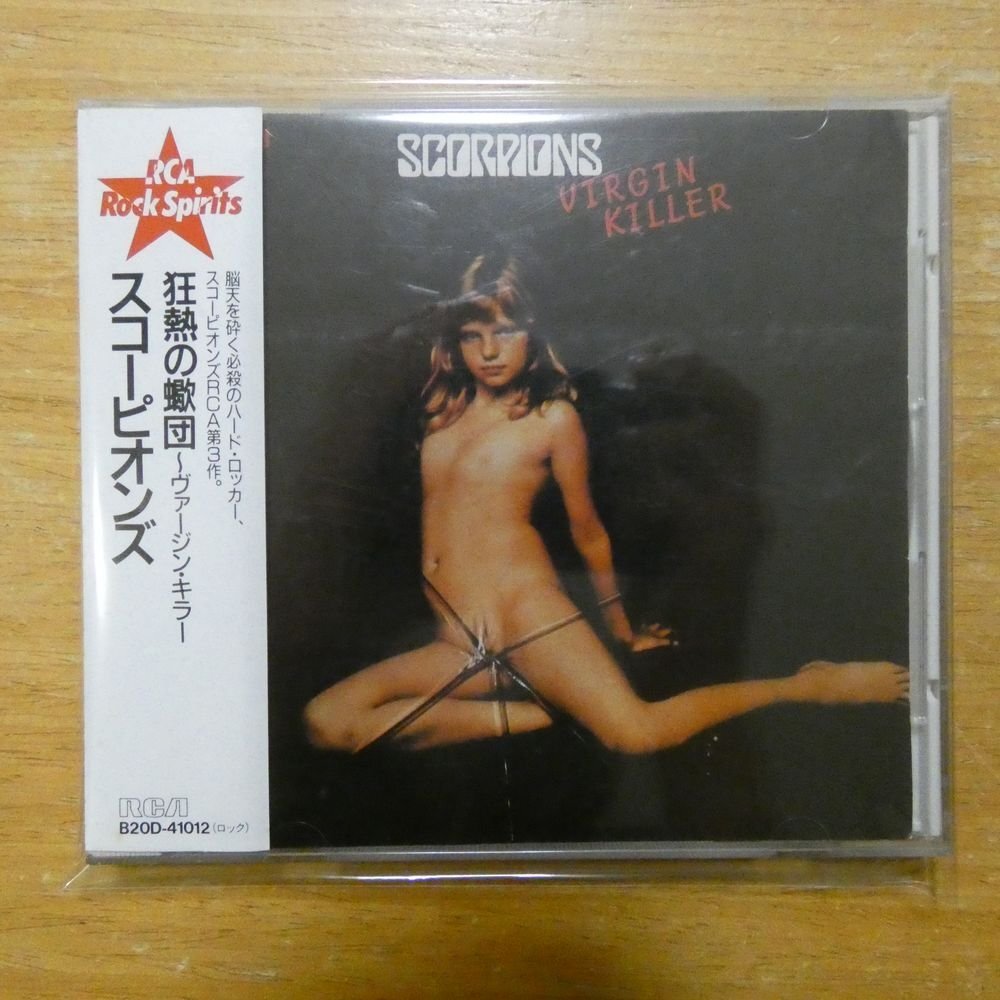 41098084;【CD/旧規格】スコーピオンズ / 狂熱の蠍団?ヴァージン・キラー　B20D-41012_画像1