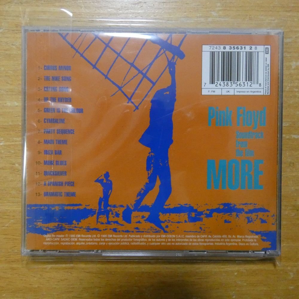 724383563128;【CD】ピンク・フロイド / MUSIC FROM THE FILM MORE　8356312_画像2