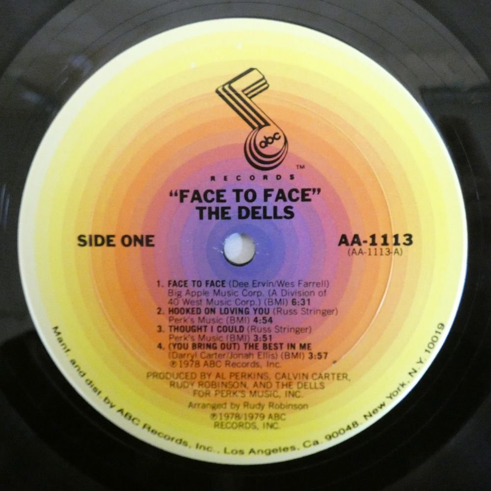 46073457;【US盤】The Dells / Face To Face_画像3