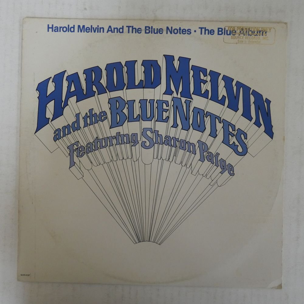 46073463;【US盤/プロモ】Harold Melvin And The Blue Notes Featuring Sharon Paige / The Blue Albumの画像1