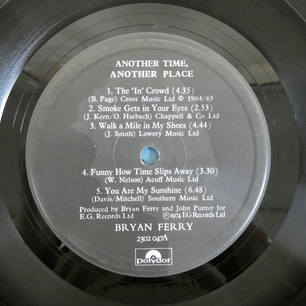 46073700;【UK盤/見開き/美盤】Bryan Ferry / Another Time, Another Placeの画像3