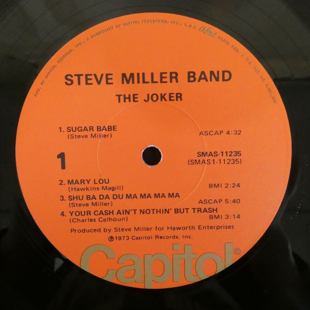 46073707;【US盤/見開き】Steve Miller Band / The Jokerの画像3