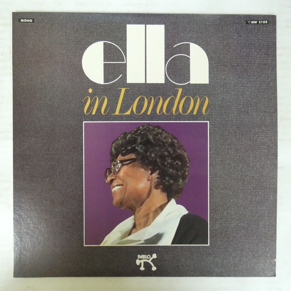 46073765;【国内盤/PABLO/MONO/美盤】Ella Fitzgerald / Ella In Londonの画像1