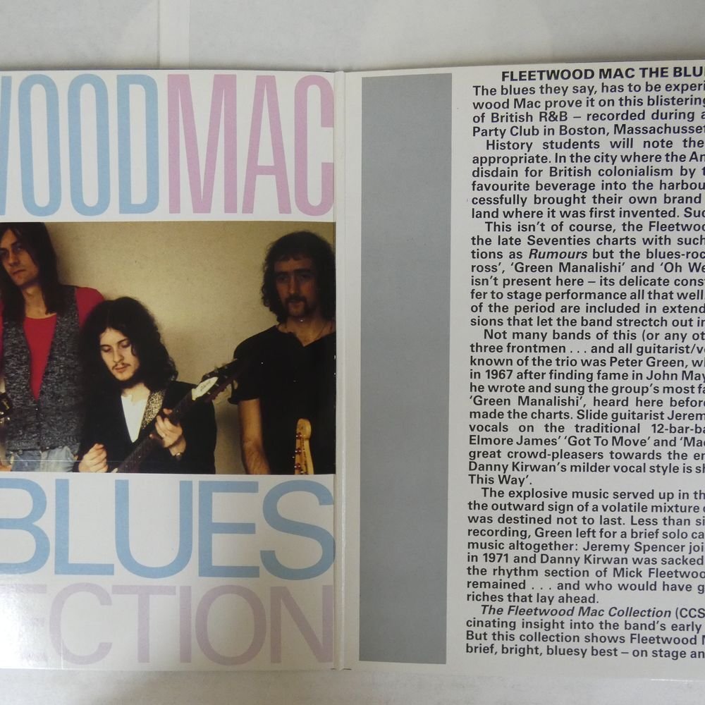 46073833;【UK盤/2LP/見開き/美盤】Fleetwood Mac / The Blues Collectionの画像2