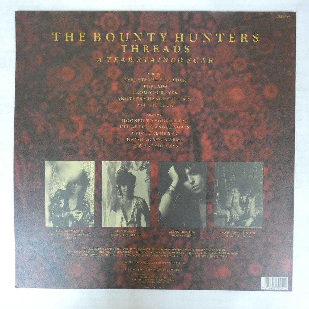 46073861;【UK盤】The Bounty Hunters / Threads - A Tear Stained Scar_画像2