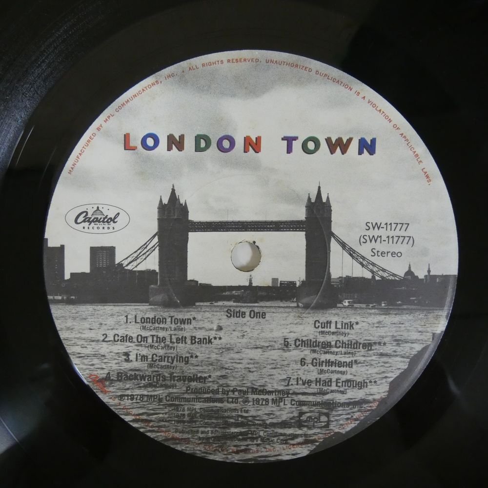 46073896;【US盤】Wings / London Townの画像3