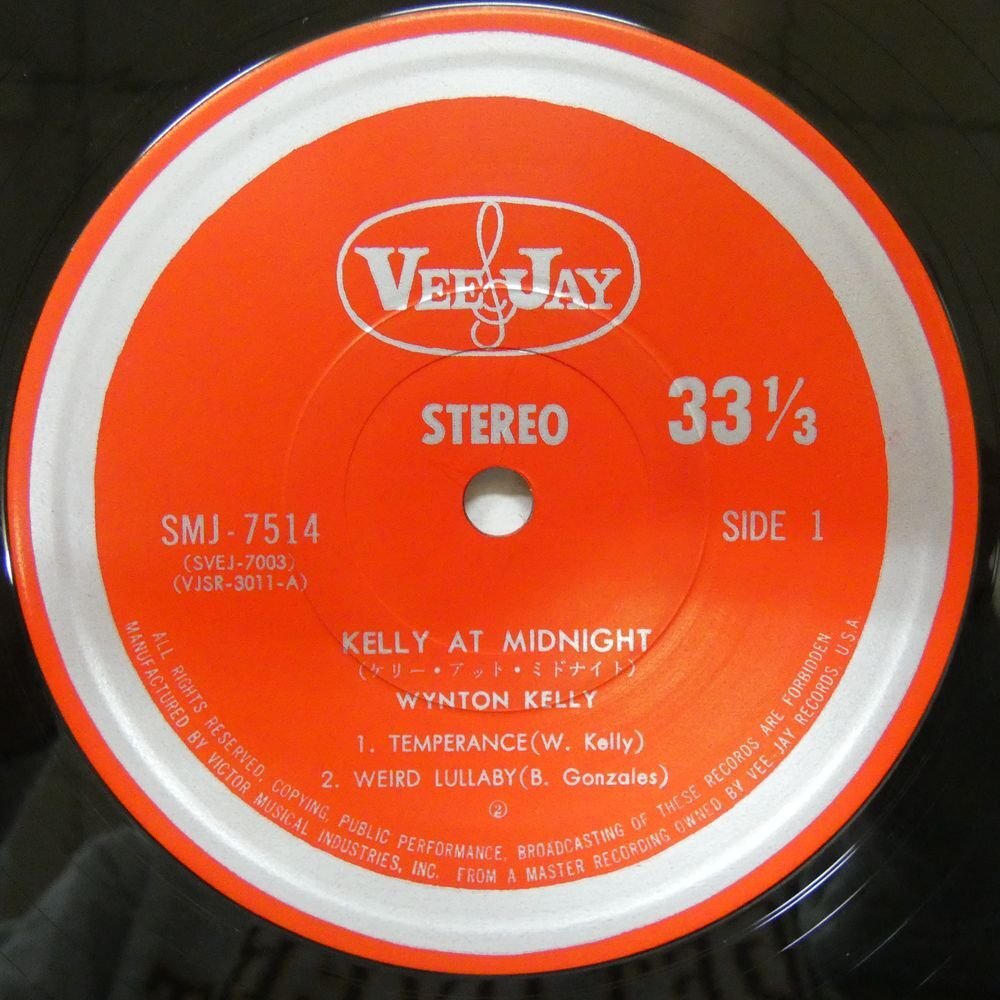 47058022;【国内盤】Wynton Kelly ウィントン・ケリー / Kelly at Midnight ケリー・アット・ミッドナイトの画像3
