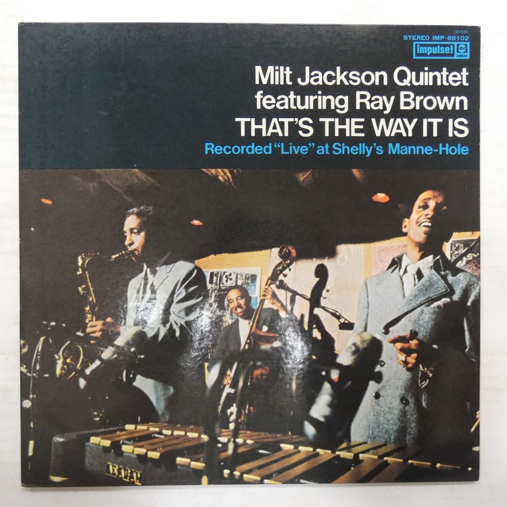 47058031;【国内盤/Impulse/見開き】Milt Jackson Quintet featuring Ray Brown / That's the Way It Isの画像1