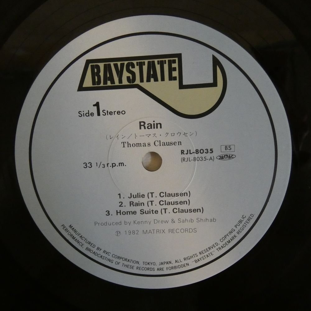 47058316;【帯付/Baystate】Thomas Clausen / Rainの画像3