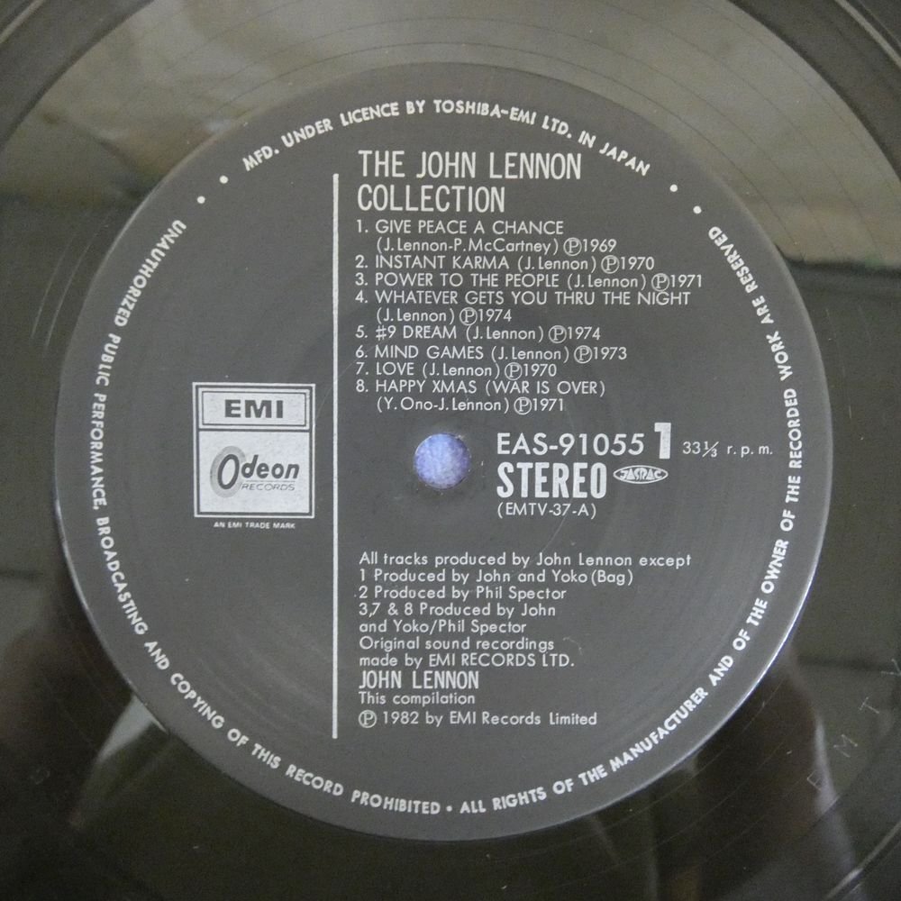 47058938;【帯付】John Lennon ジョン・レノン / The John Lennon Collectionの画像3
