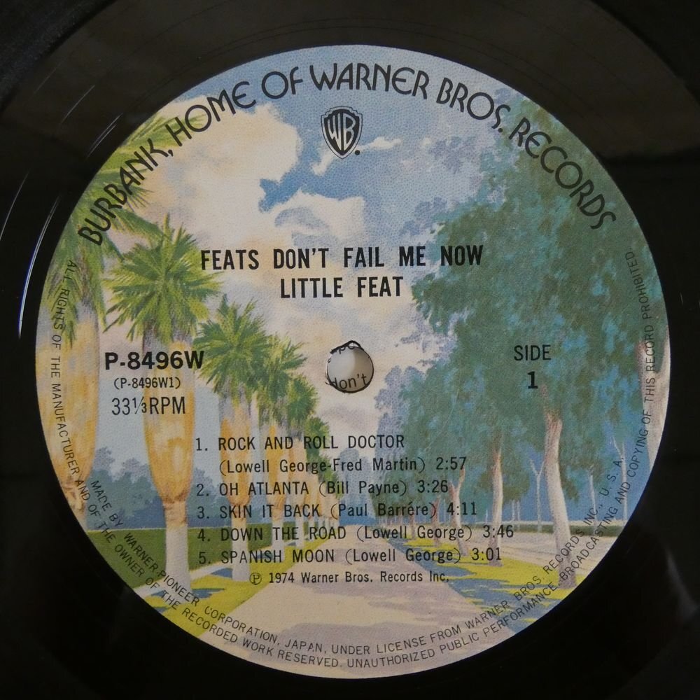 47058948;【国内盤】Little Feat / Feats Don't Fail Me Now アメイジング！リトル・フィート_画像3