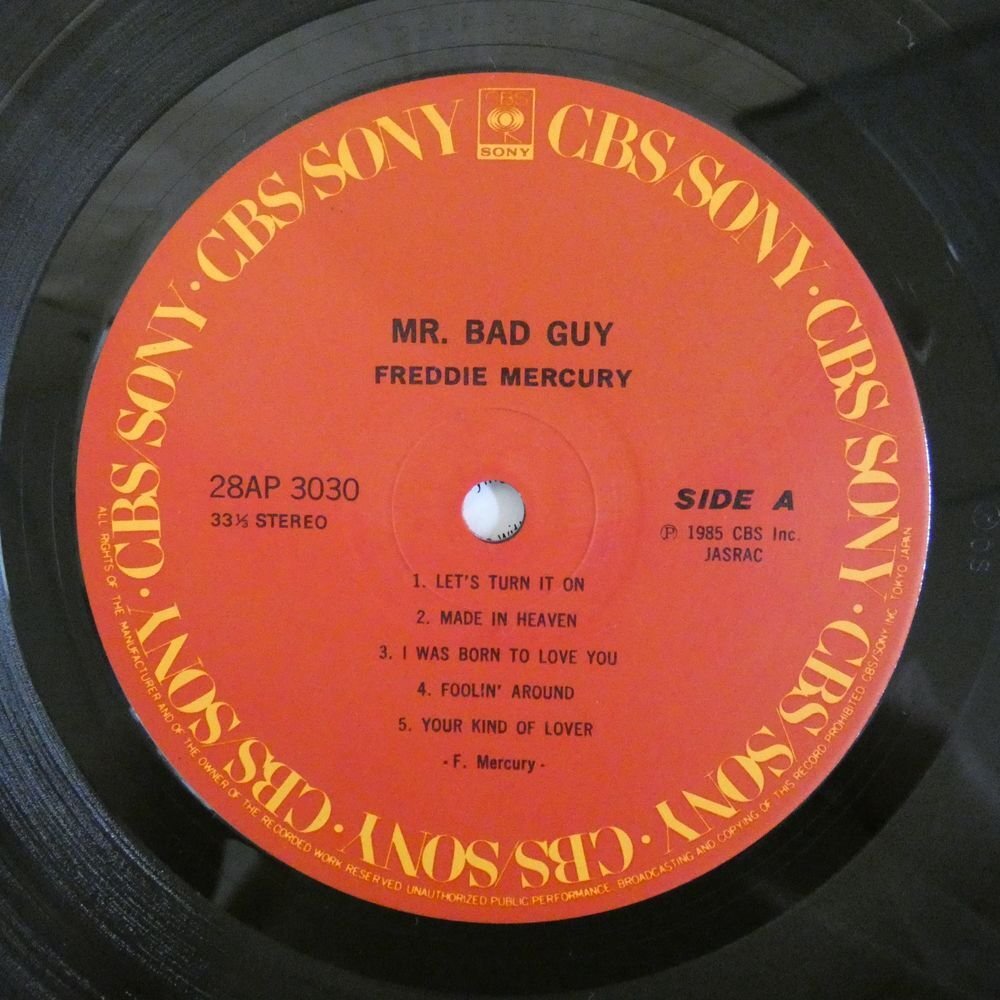 47059129;【帯付/ハイプステッカー/シュリンク】Freddie Mercury / Mr. Bad Guy