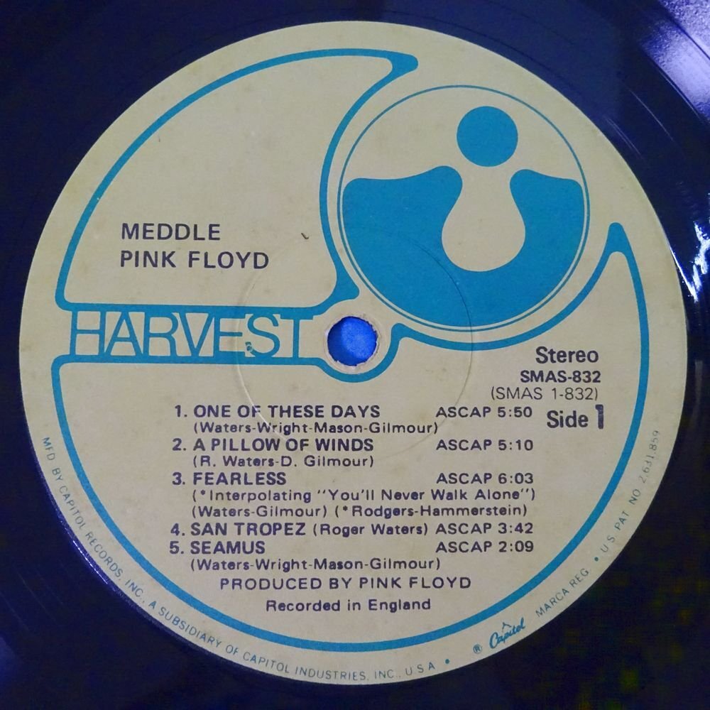 11186681;【US盤/見開き】Pink Floyd / Meddle_画像3