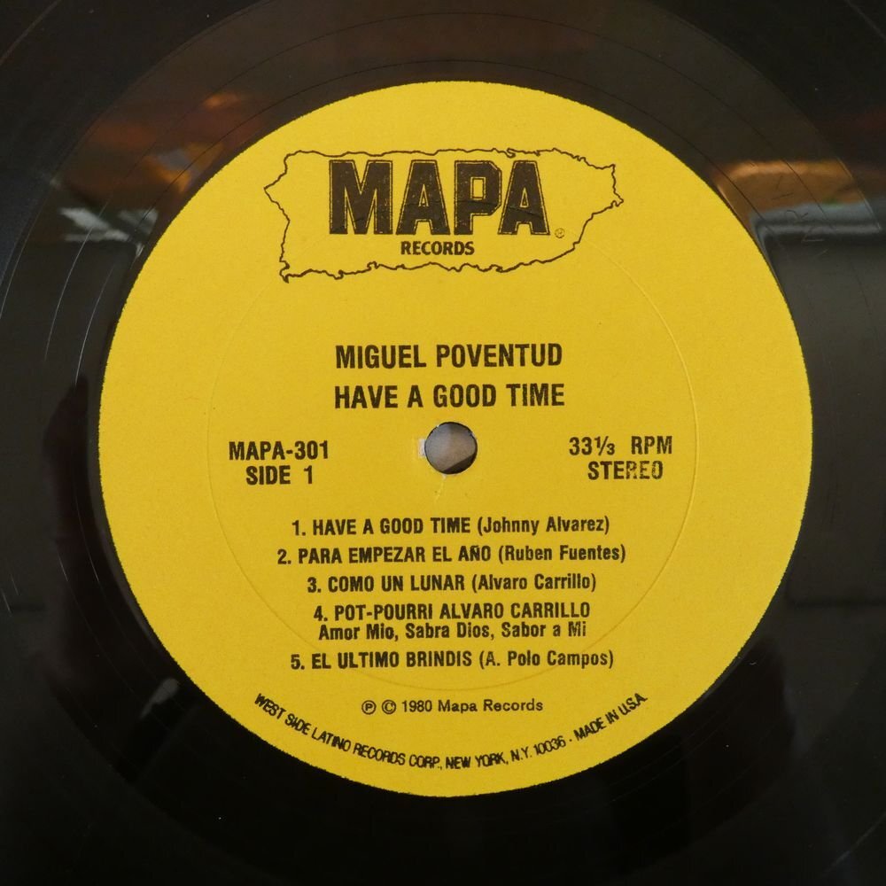 46074023;【US盤/Latin】Miguel Poventud / Have A Good Time Que Gocesの画像3