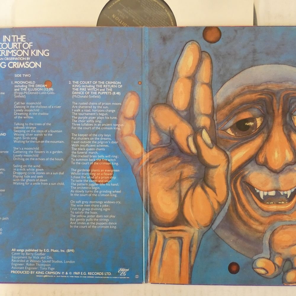 46074157;[US запись / видеть открытие ]King Crimson / In The Court Of The Crimson King
