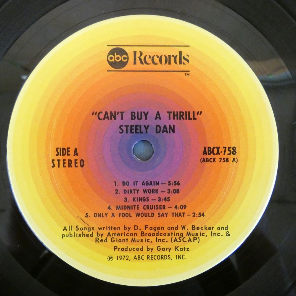 46074139;【US盤/見開き】Steely Dan / Can't Buy A Thrill_画像3