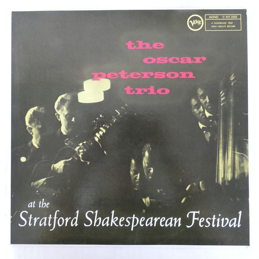 46074219;【国内盤/Verve/MONO/美盤】The Oscar Peterson Trio / At The Stratford Shakespearean Festival_画像1