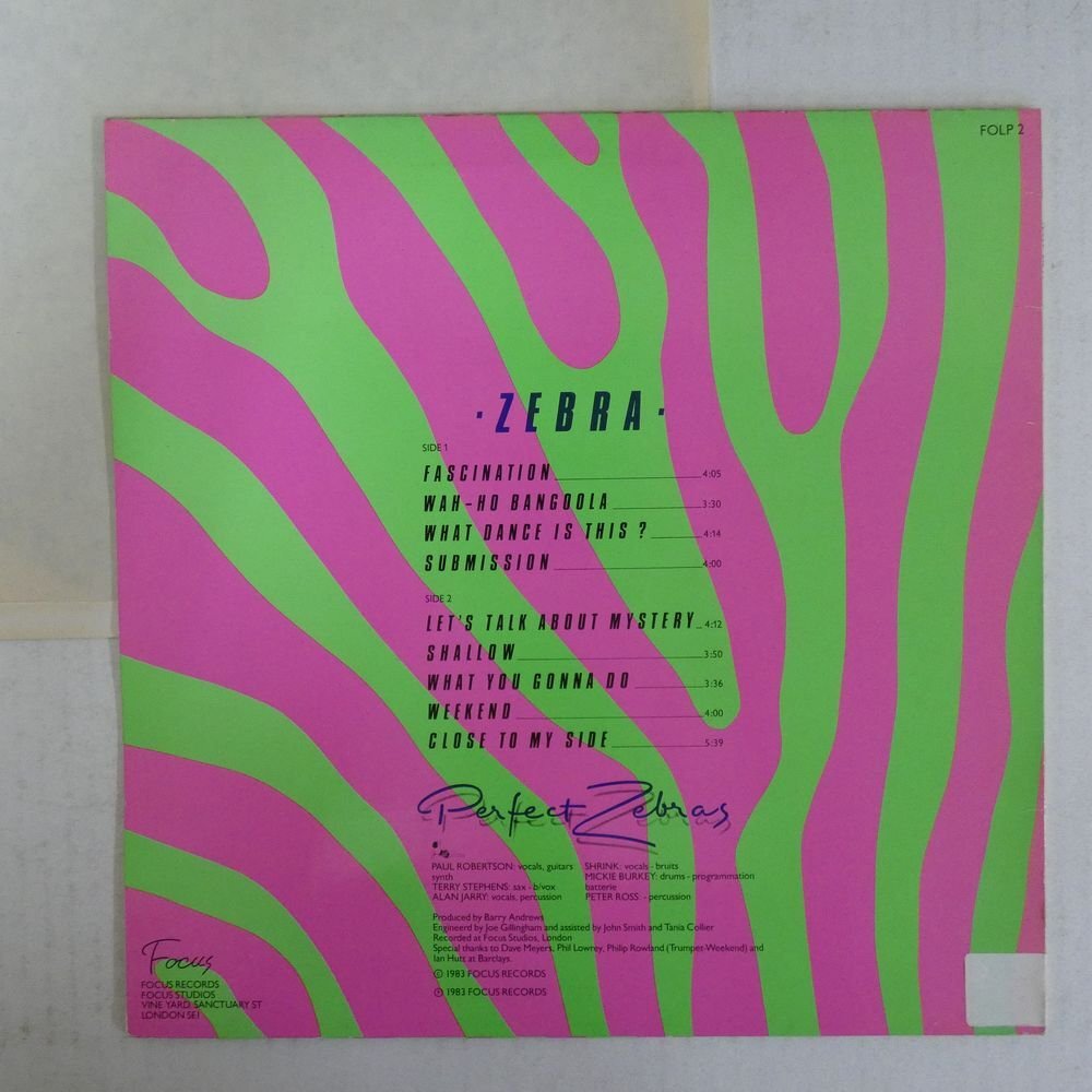 46074366;【UKオリジナル】Perfect Zebras / Zebraの画像2
