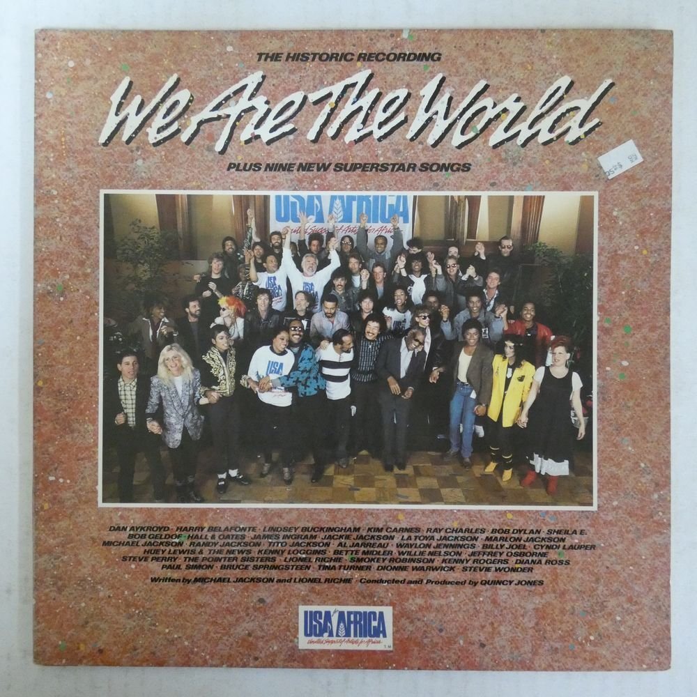 46074396;【US盤/見開き】USA For Africa / We Are The Worldの画像1