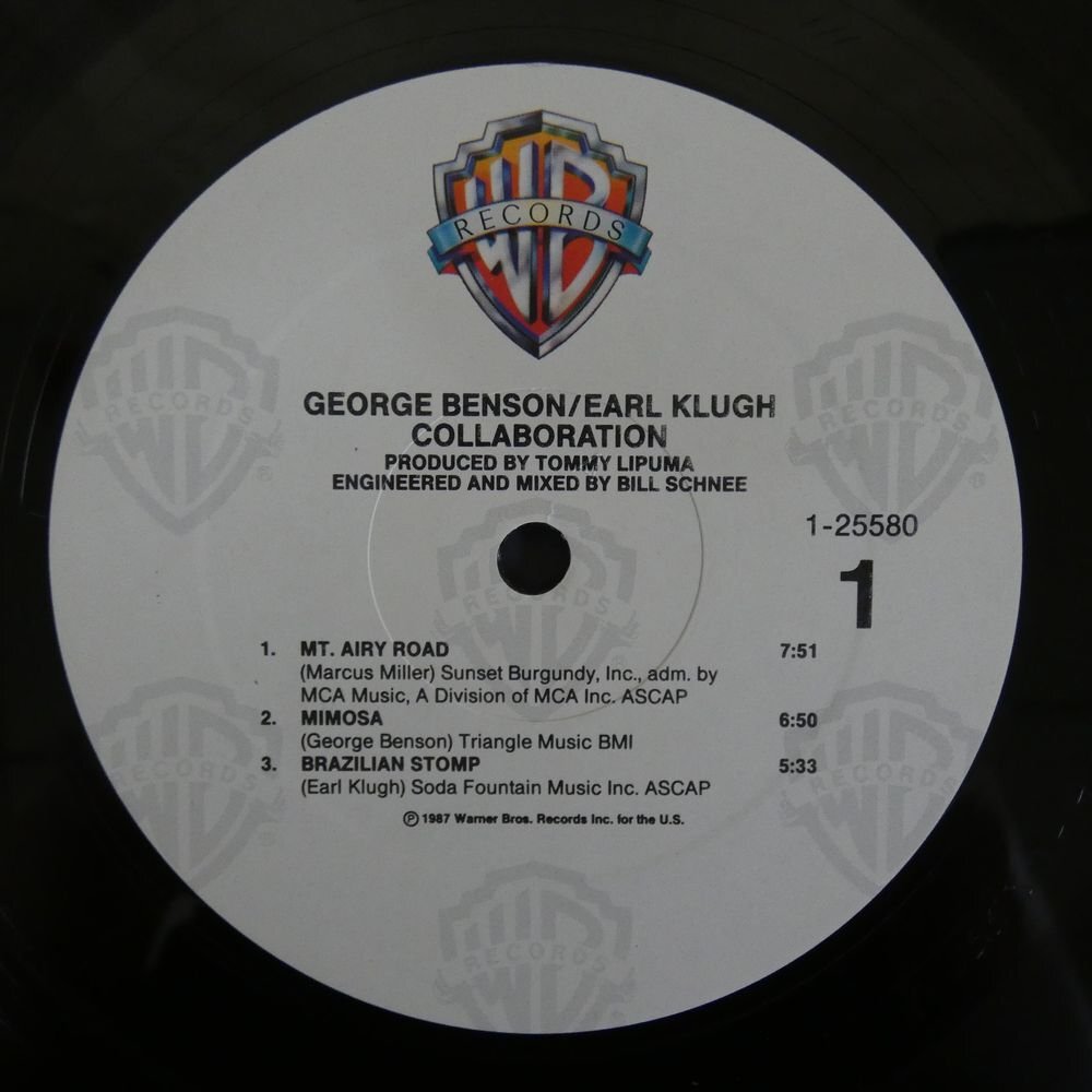 46074409;【US盤/美盤】George Benson / Earl Klugh / Collaborationの画像3