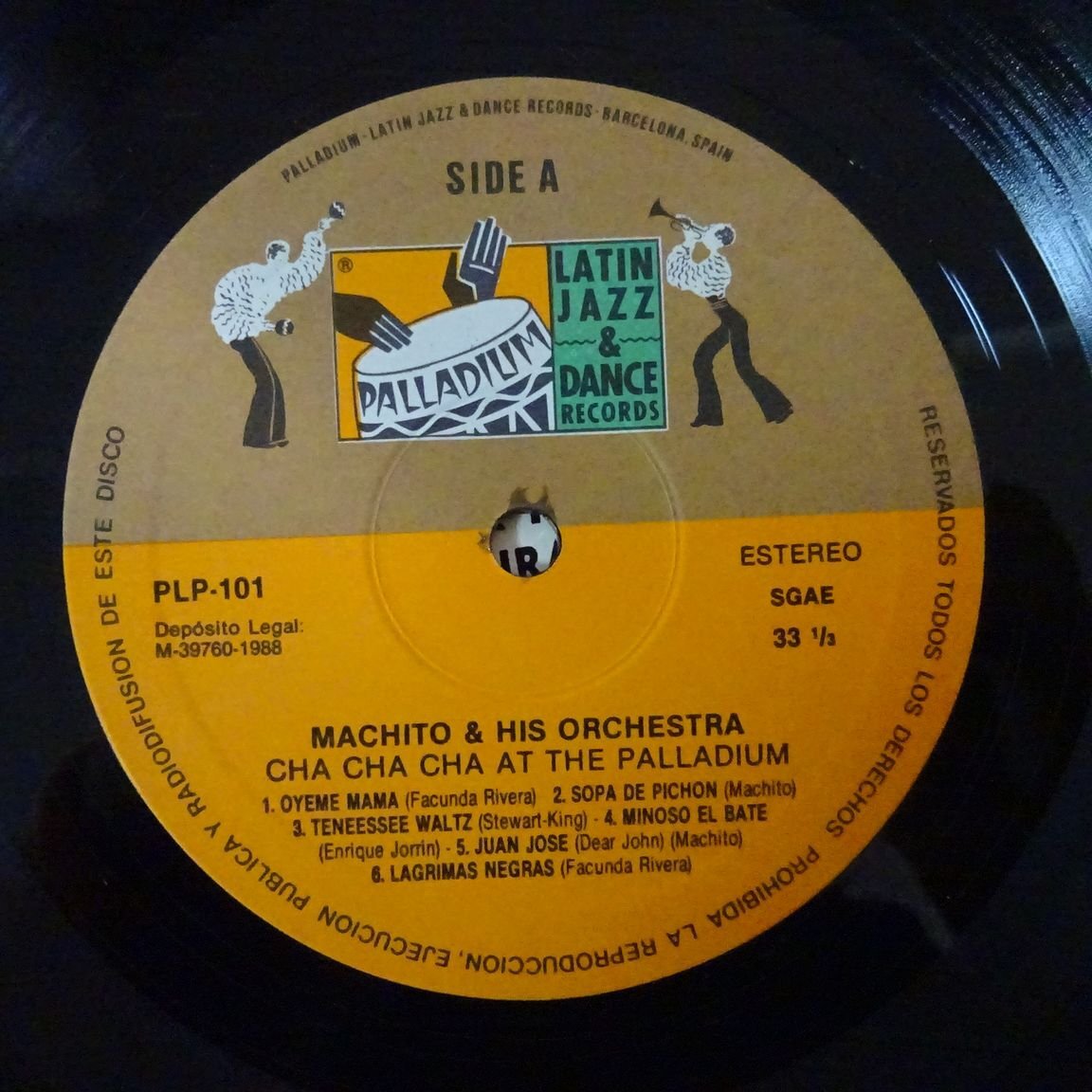 11185316;【Spain盤/Latin】Machito & His Orchestra / Cha Cha Cha At The Palladiumの画像3