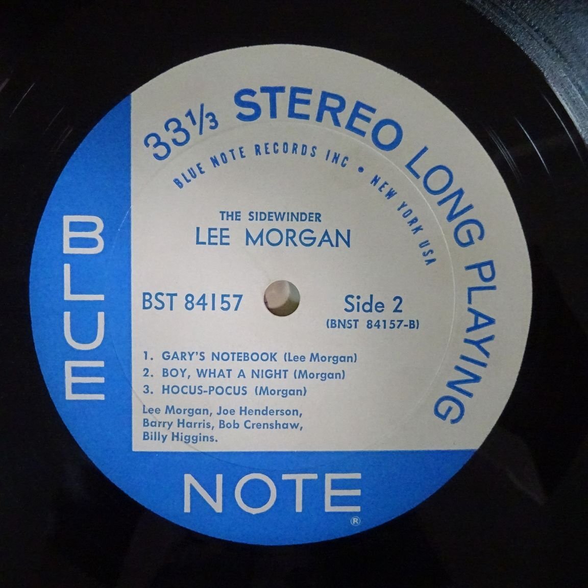 14030627;【US盤/BLUE NOTE/NewYork/VAN GELDER刻印/耳】Lee Morgan リー・モーガン / The Sidewinder ザ・サイドワインダーの画像5