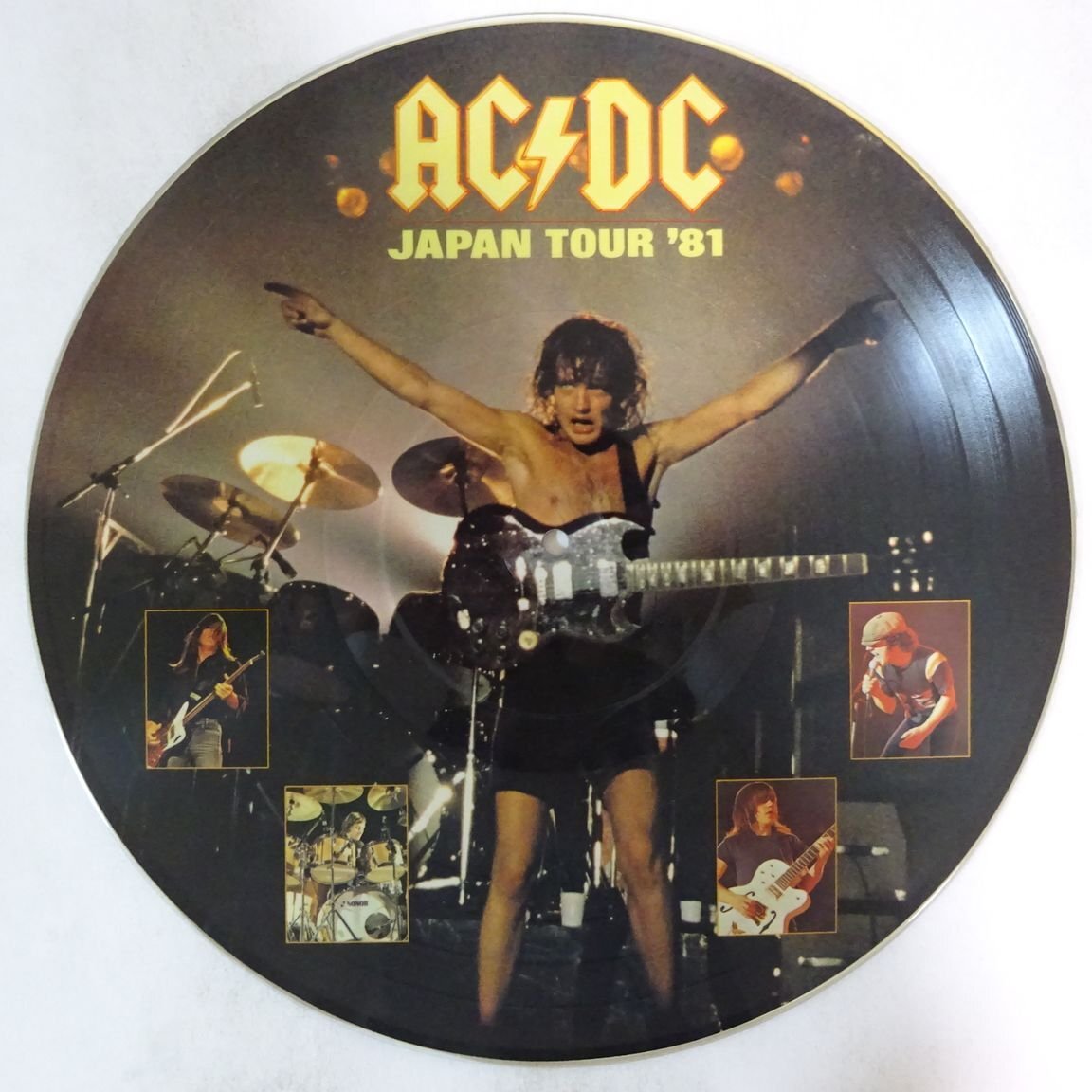 14030625;【国内盤/プロモオンリー/限定プレス/ピクチャーディスク】AC/DC / Japan Tour '81 ジャパン・ツアー ’81の画像1