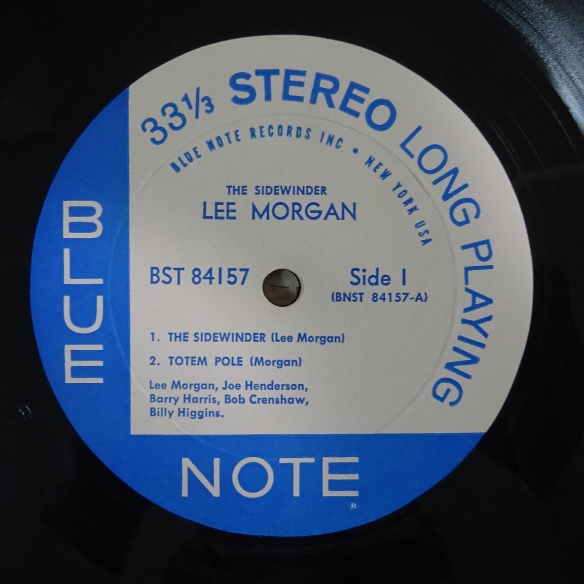 14030627;【US盤/BLUE NOTE/NewYork/VAN GELDER刻印/耳】Lee Morgan リー・モーガン / The Sidewinder ザ・サイドワインダーの画像4