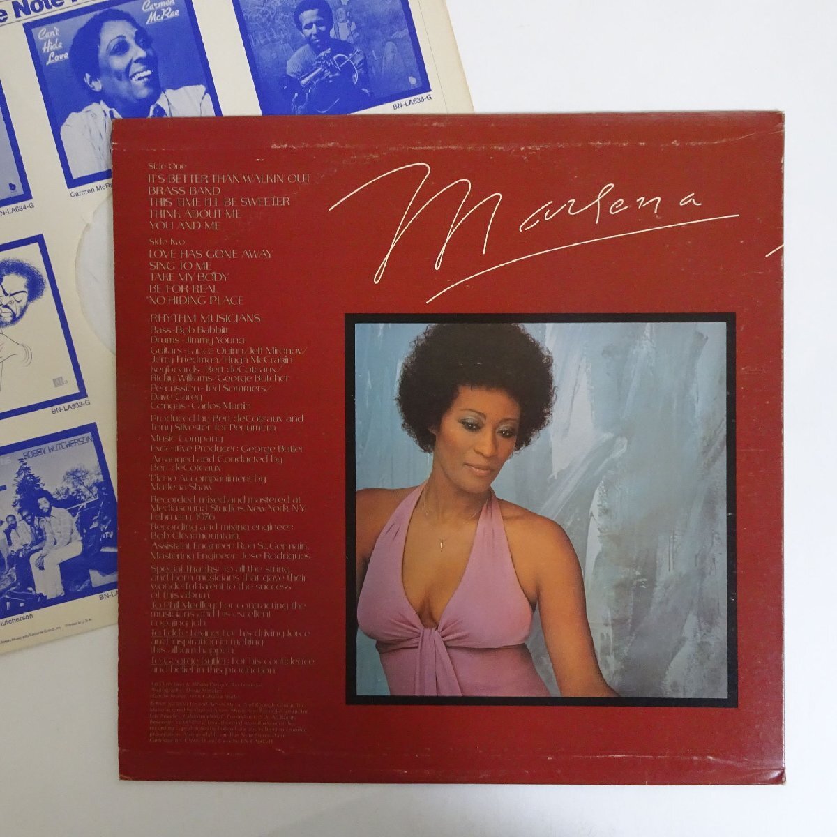 10024079;【US盤/Blule Note】Marlena Shaw / Just A Matter Of Timeの画像2
