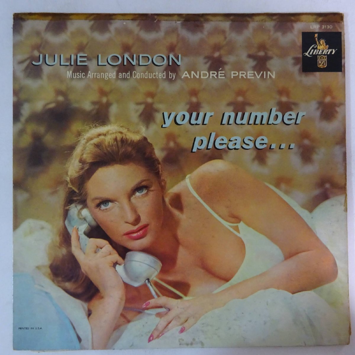 14030400;【US盤/LIBERTY/虹ラベル/MONO/深溝】Julie London / Your Number, Please..._画像1