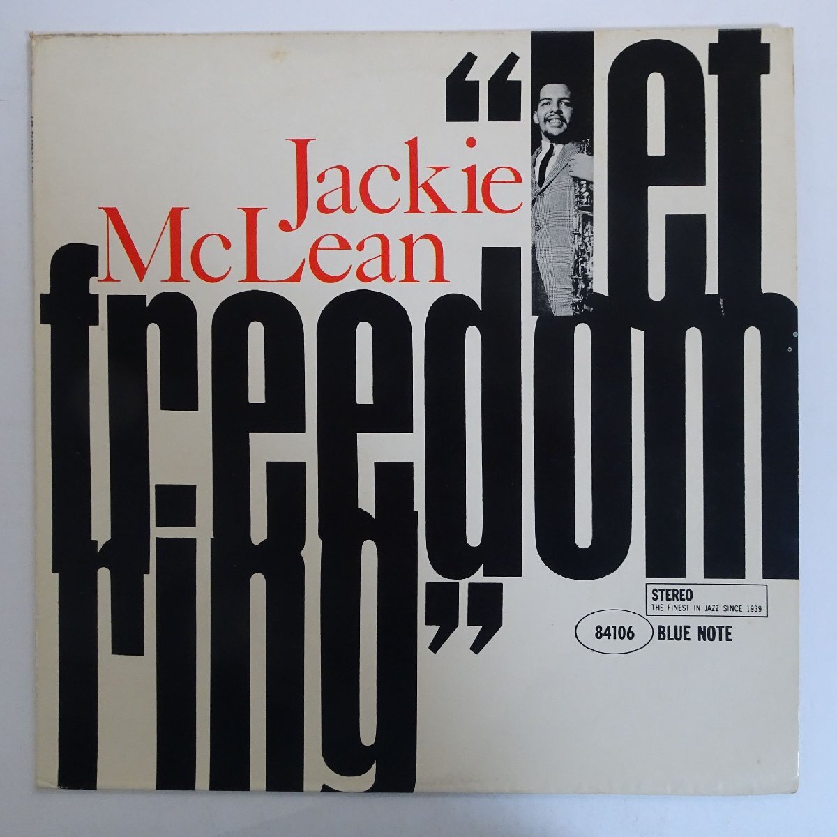 11184818;【US盤/Blue note/VAN GELDER刻印】Jackie McLean / Let Freedom Ring_画像1