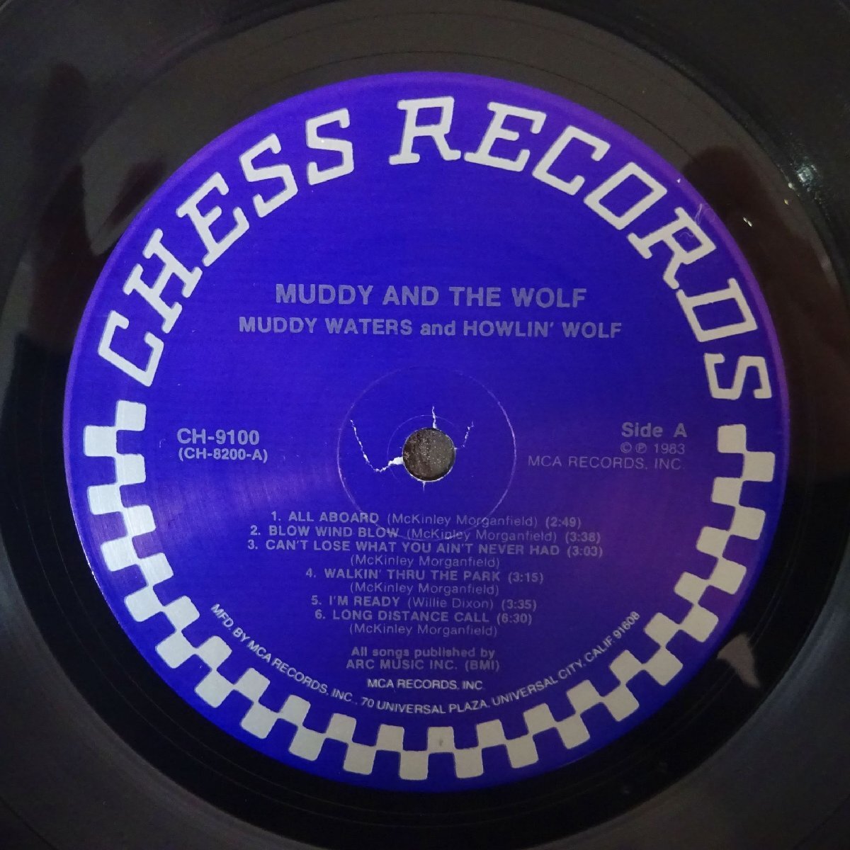 11184973;【国内盤/Chess/見開き】Muddy Waters And Howlin' Wolf マディ・ウォーターズ ハウリン・ウルフ / Muddy & The Wolfの画像3