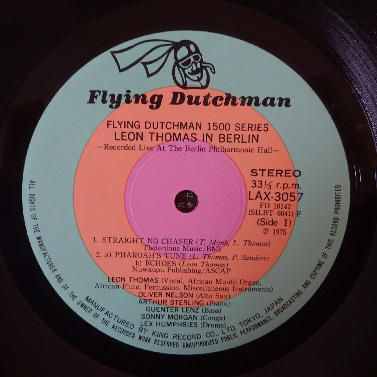 11184993;【帯残/Flying Dutchman】Leon Thomas With Oliver Nelson / In Berlin_画像3