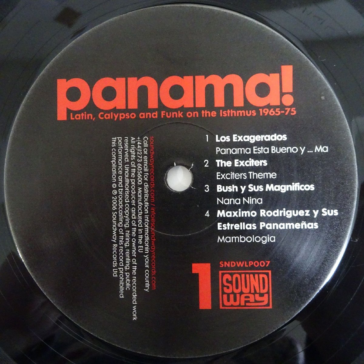 10024300;【UKオリジナル/2LP】Los Exagerados, The Exciters, Bush Y Sus Magnificos, etc / Panama!の画像4