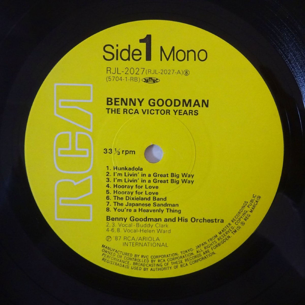 11185040;【帯付き/RCA/限定プレス/MONO/ブックレット付き/BOX/16LP】Benny Goodman / The RCA Victory Years ベニー・グッドマン全曲集の画像3