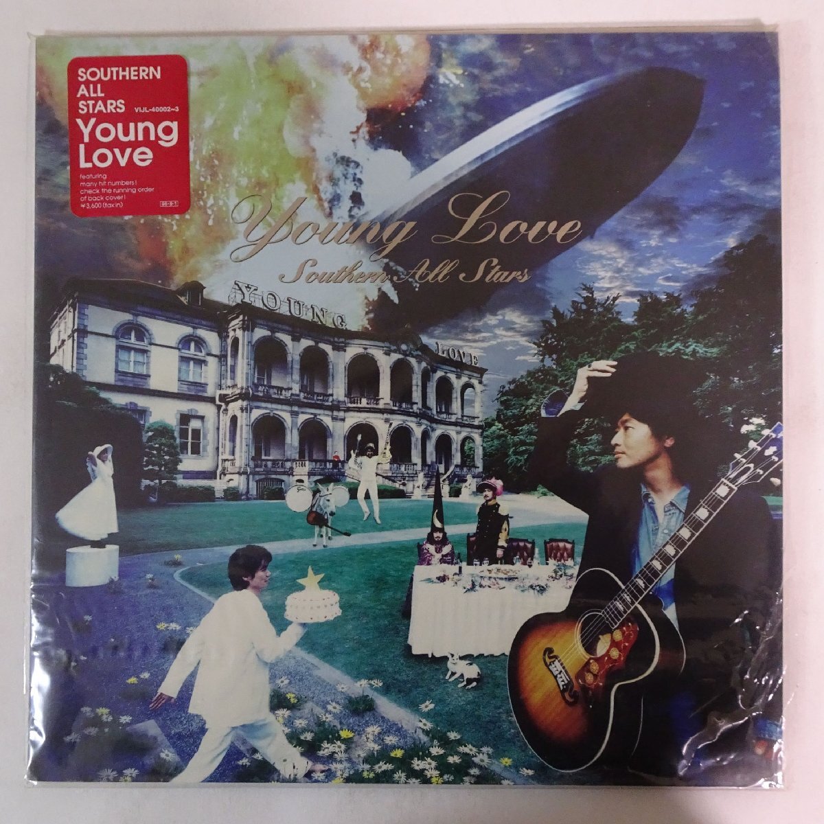 11185209;【美盤/ステッカー帯付/見開き/2LP】サザンオールスターズ Southern All Stars / Young Loveの画像1