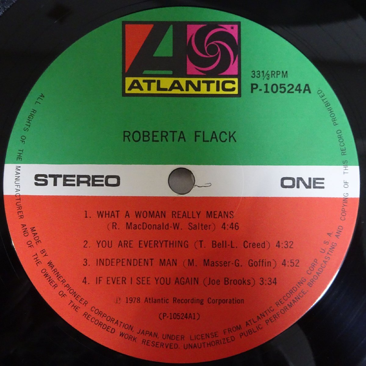 11185103;【帯付き】Roberta Flack / 愛の絆_画像3