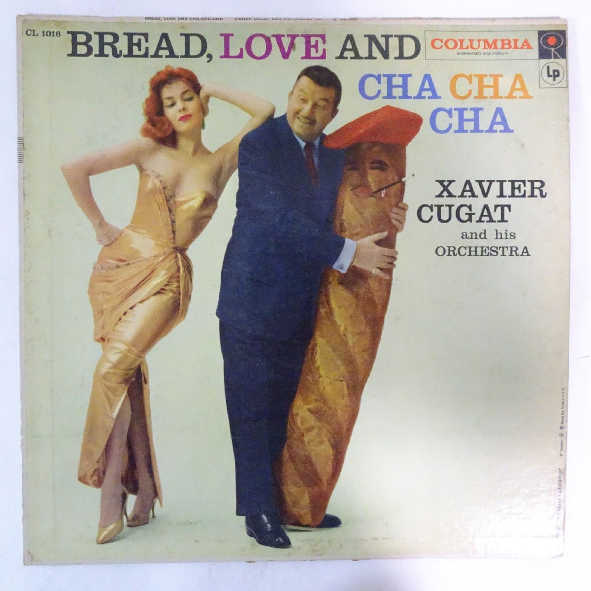 11185429;【US盤/Latin/6EYE/深溝】Xavier Cugat And His Orchestra / Bread, Love And Cha, Cha, Chaの画像1