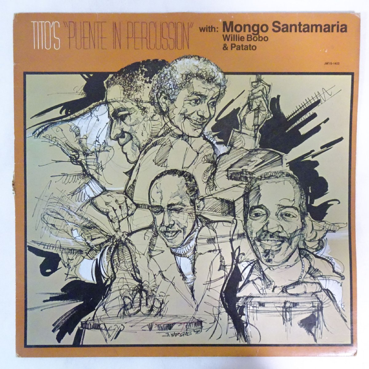 11185410;【France盤/Latin/Tico】Tito Puente With Mongo Santamaria, Willie Bobo & Patato / Puente In Percussionの画像1