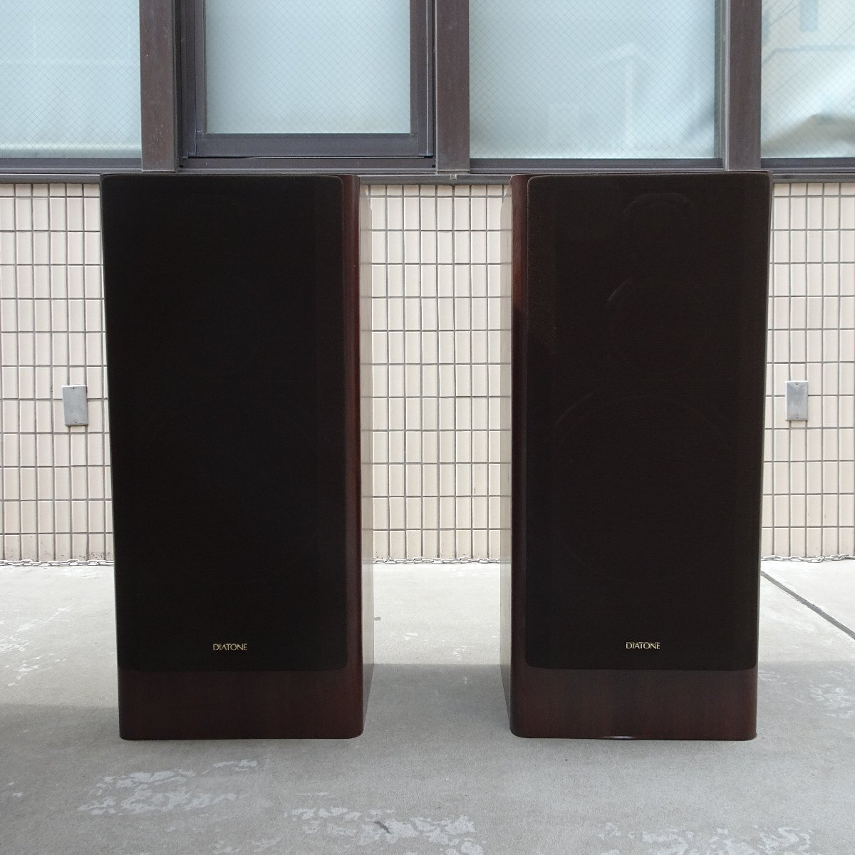 D00713[* shipping is not possible! Tokyo Metropolitan area pickup limitation / original box attaching!] DIATONE Diatone DS-97C speaker pair set A-102