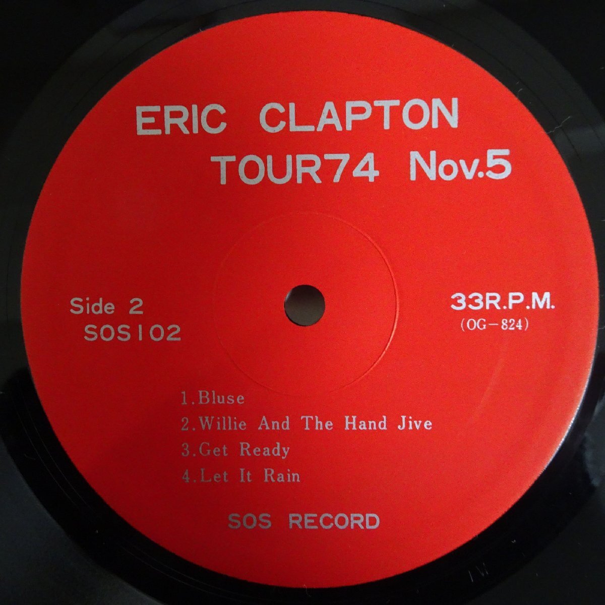 14030465;【美盤/BOOT/2LP/OG規格】Eric Clapton エリック・クラプトン / Tour 74 ツアー74の画像5