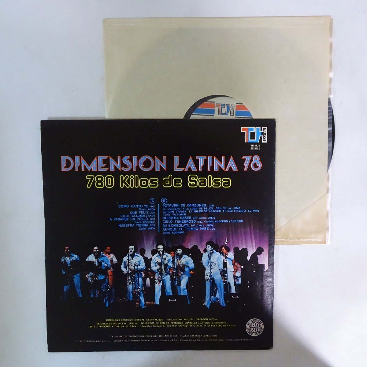 11186038;【US盤/Latin】Dimension Latina 78 / 780 Kilos De Salsaの画像2