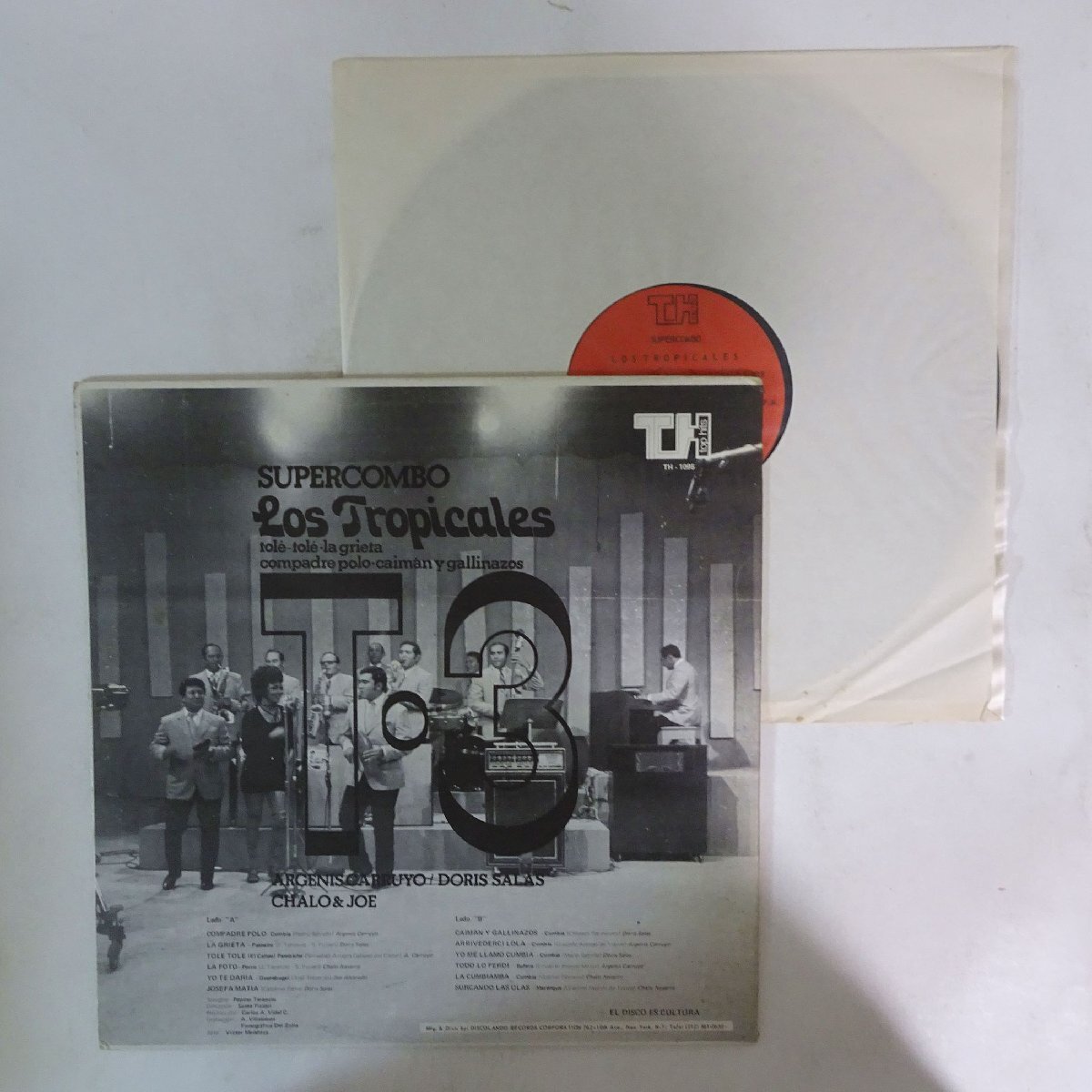 11186071;【Venezuela盤/Latin/美女ジャケ】Super Combo Los Tropicales / T.3の画像2