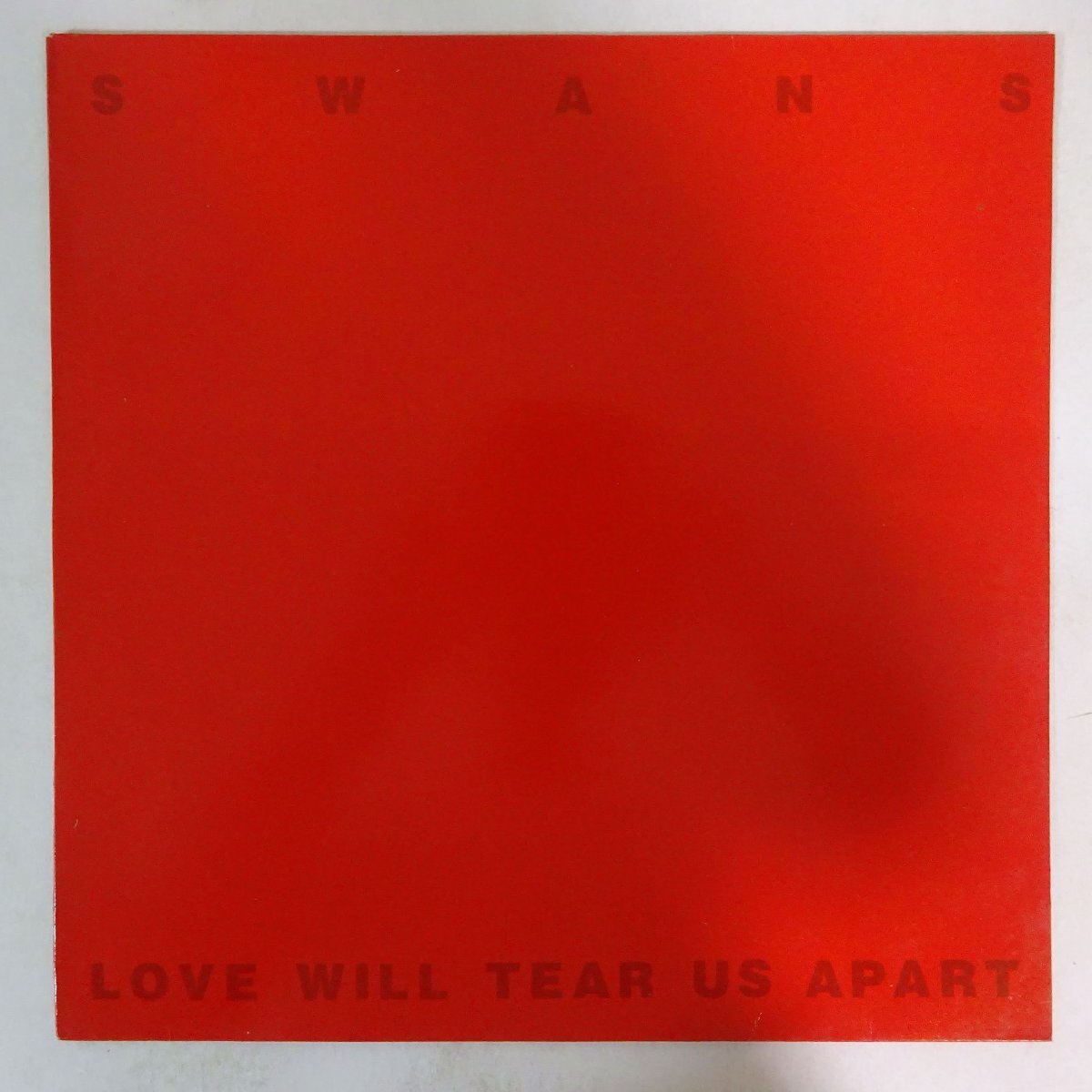 11186199;【UKオリジナル/Red Vinyl/12inch】Swans / Love Will Tear Us Apartの画像1