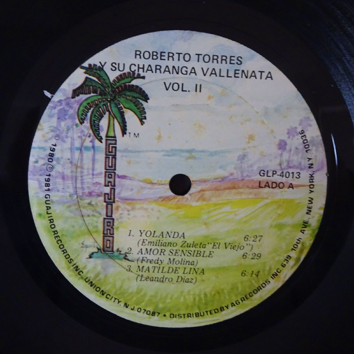 11186302;【US盤/Latin】Roberto Torres Y Su Charanga Vallenata / Vol. 2の画像3