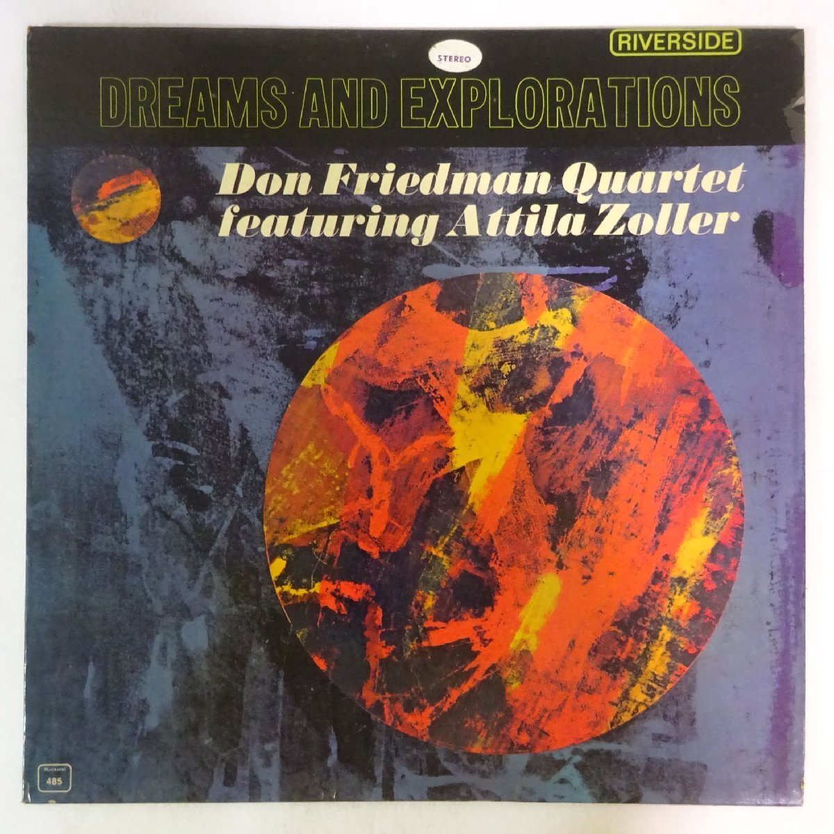 14030874;【US盤/RIVERSIDE/ターコイズラベル/コーティング】Don Friedman Quartet Featuring Attila Zoller / Dreams And Explorationsの画像1