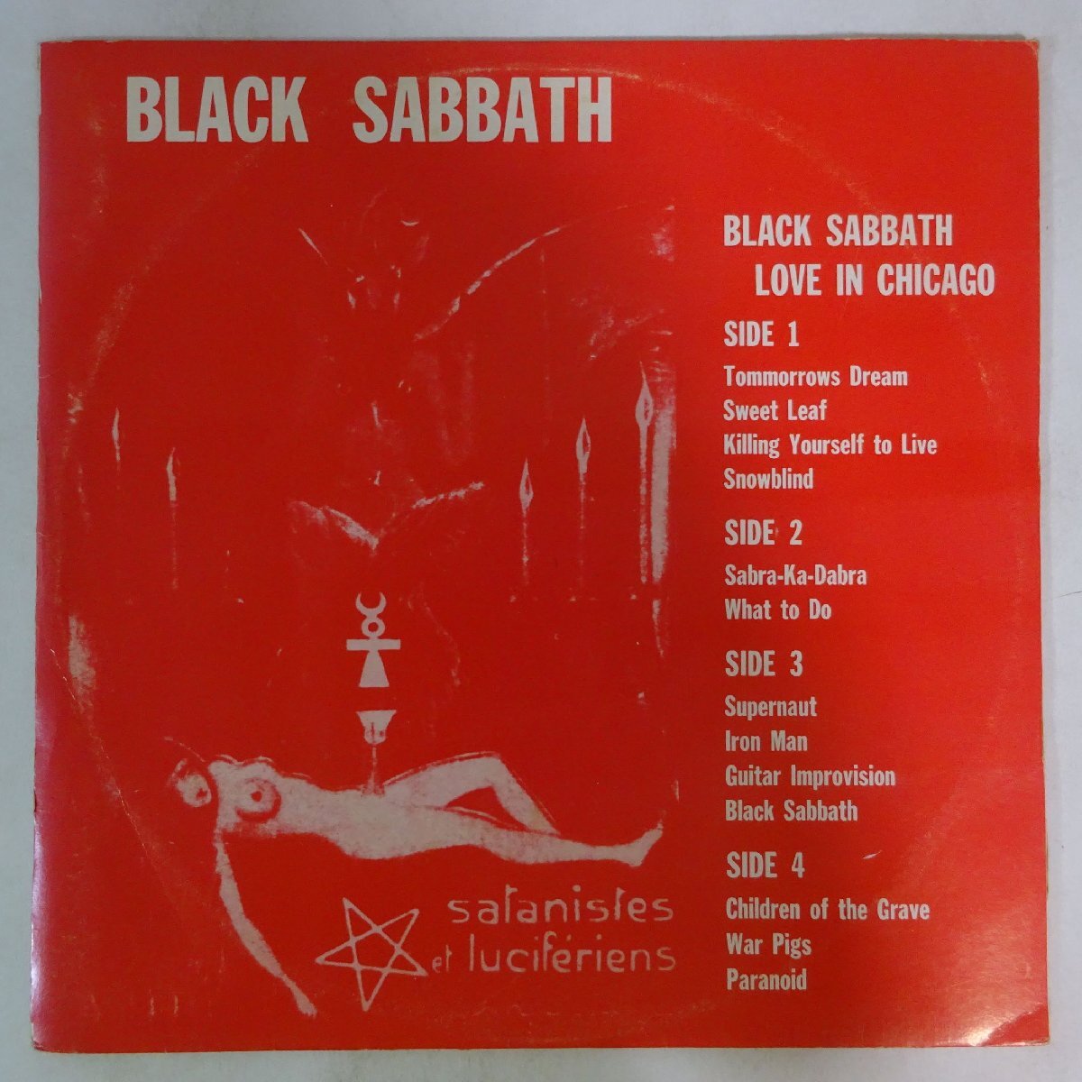 14030862;【BOOT/2LP】Black Sabbath / Love In Chicagoの画像1