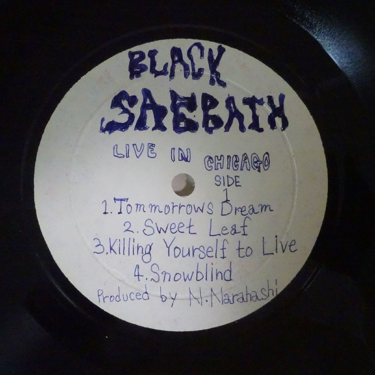 14030862;【BOOT/2LP】Black Sabbath / Love In Chicagoの画像3