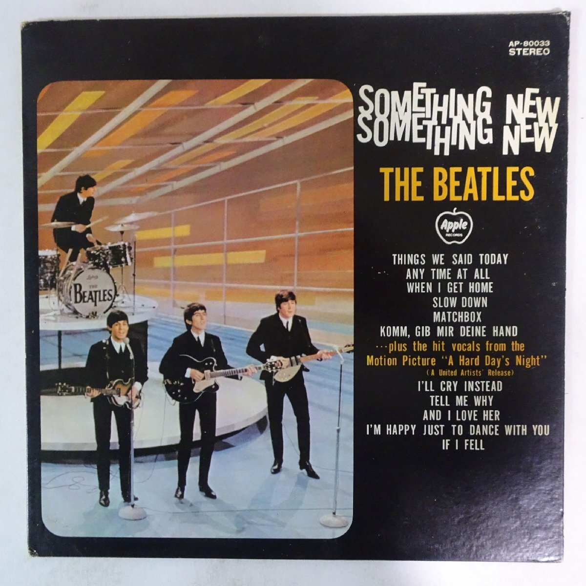 10025391;【国内盤/赤盤/見開き】The Beatles / Something Newの画像1